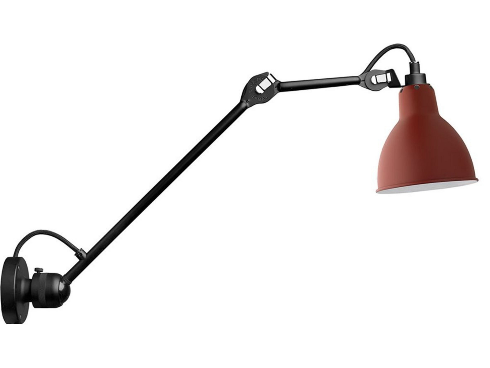 304L40 Applique Murale Rouge - Lampe Gras